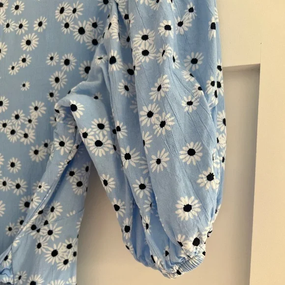 Faithfull the brand Ilia floral mini dress size 4 - Picture 14 of 15